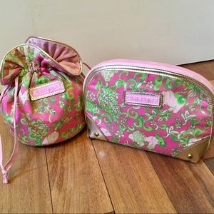 Lilly Pulitzer Cosmetic Bag Set